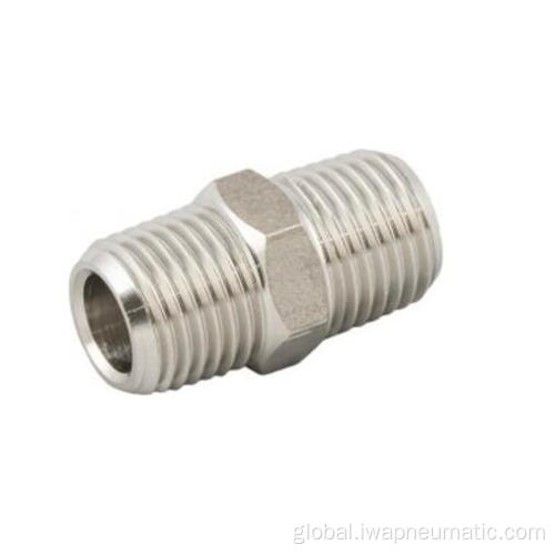 Sae Fittings Stainless Steel Hex Nipple Manufactory